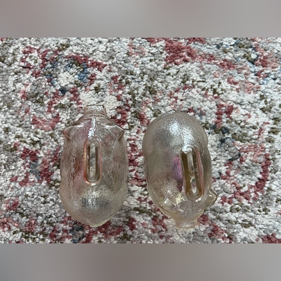 Vintage Anchor Hocking Textured light Amber Glass Piggy Bank - Picture 9 of 11